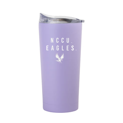 NC Central 20oz Tonal Lavender Powder Coat Tumbler - Logo Brands