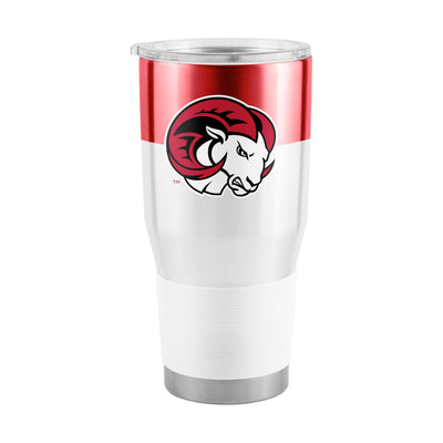 Winston Salem St 30oz Colorblock Stainless Steel Tumbler - Logo Brands