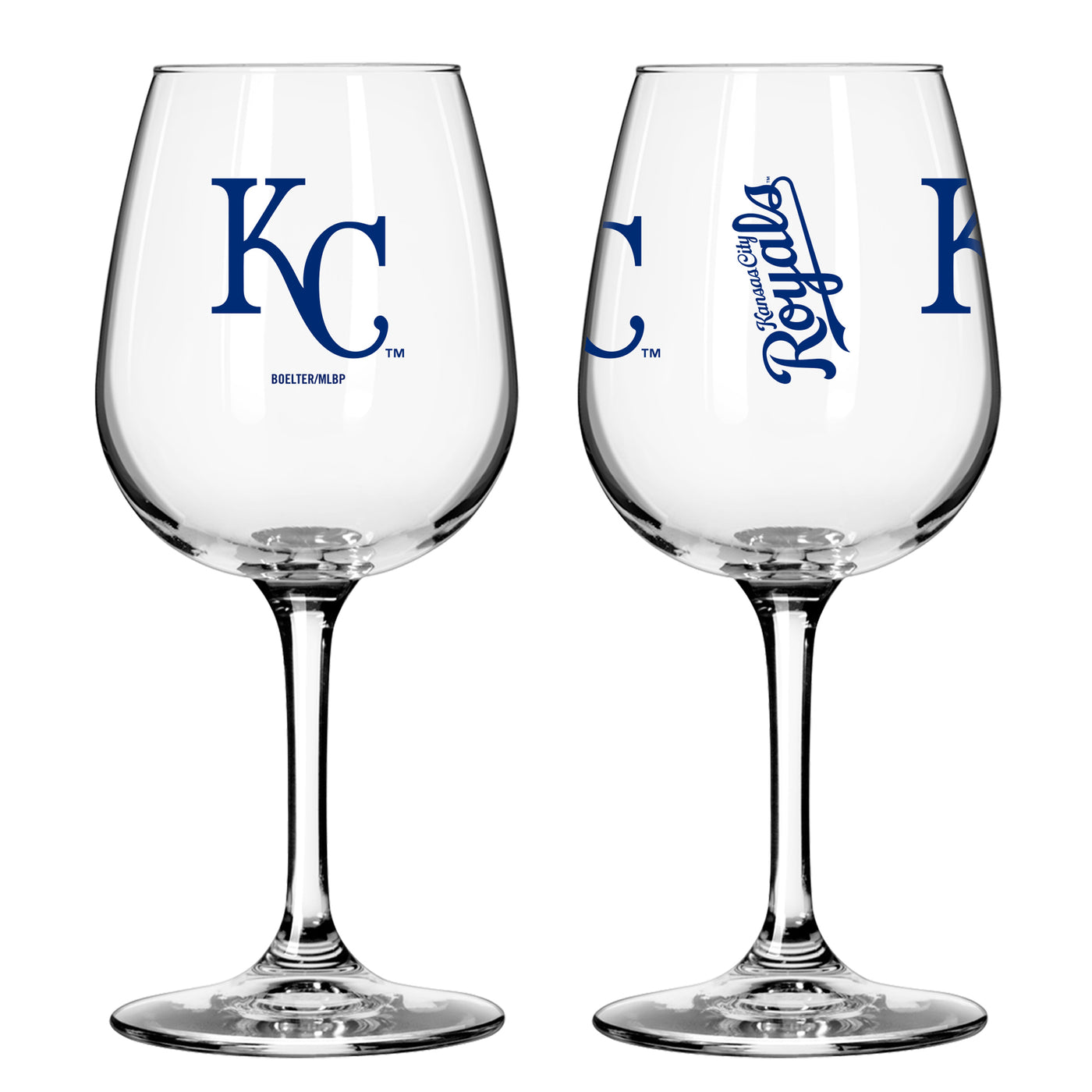 Kansas City Royals 12oz Gameday Stemmed Wine Glass