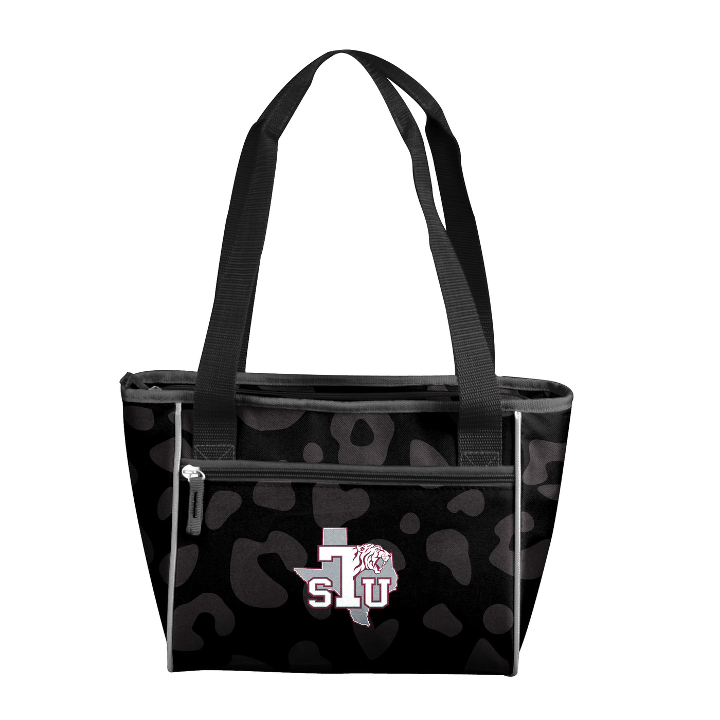 Texas Southern Leopard Print 16 Can Cooler Tote