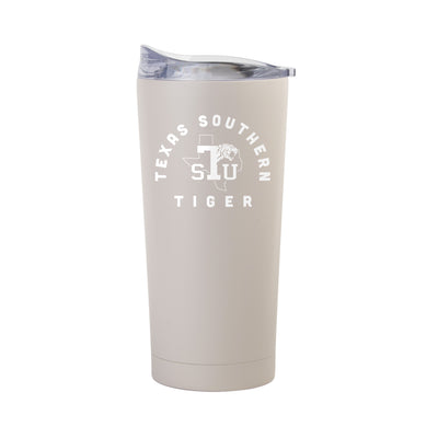 Texas Southern 20oz Archway Sand Powder Coat Tumbler - Logo Brands