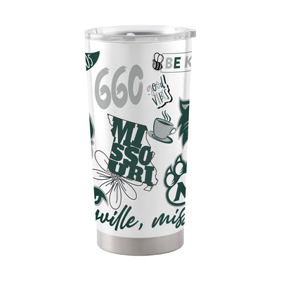 Northwest Missouri State 20oz Native Stainless Tumbler - Logo Brands