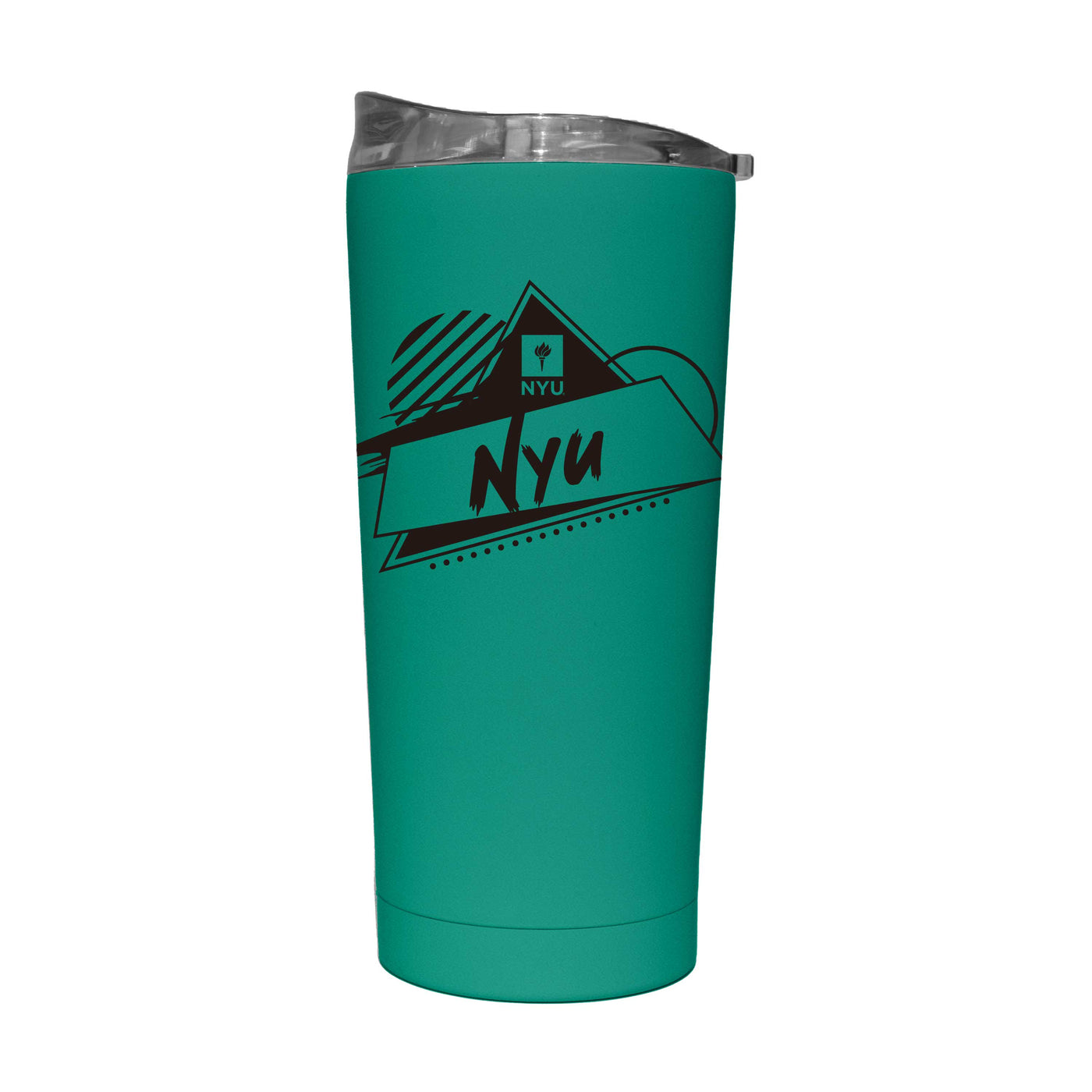 NYU 20oz Optic Rad Soft Touch Tumbler - Logo Brands