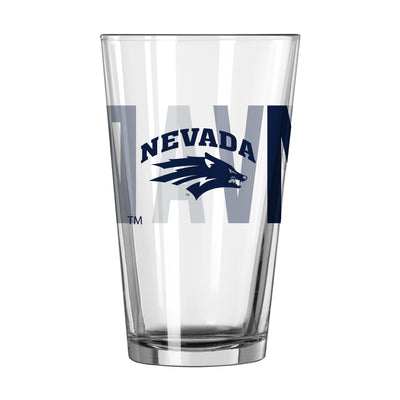 Nevada 16oz Overtime Pint Glass - Logo Brands