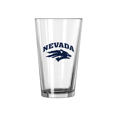 Nevada (Reno) 16oz Logo Pint Glass - Logo Brands