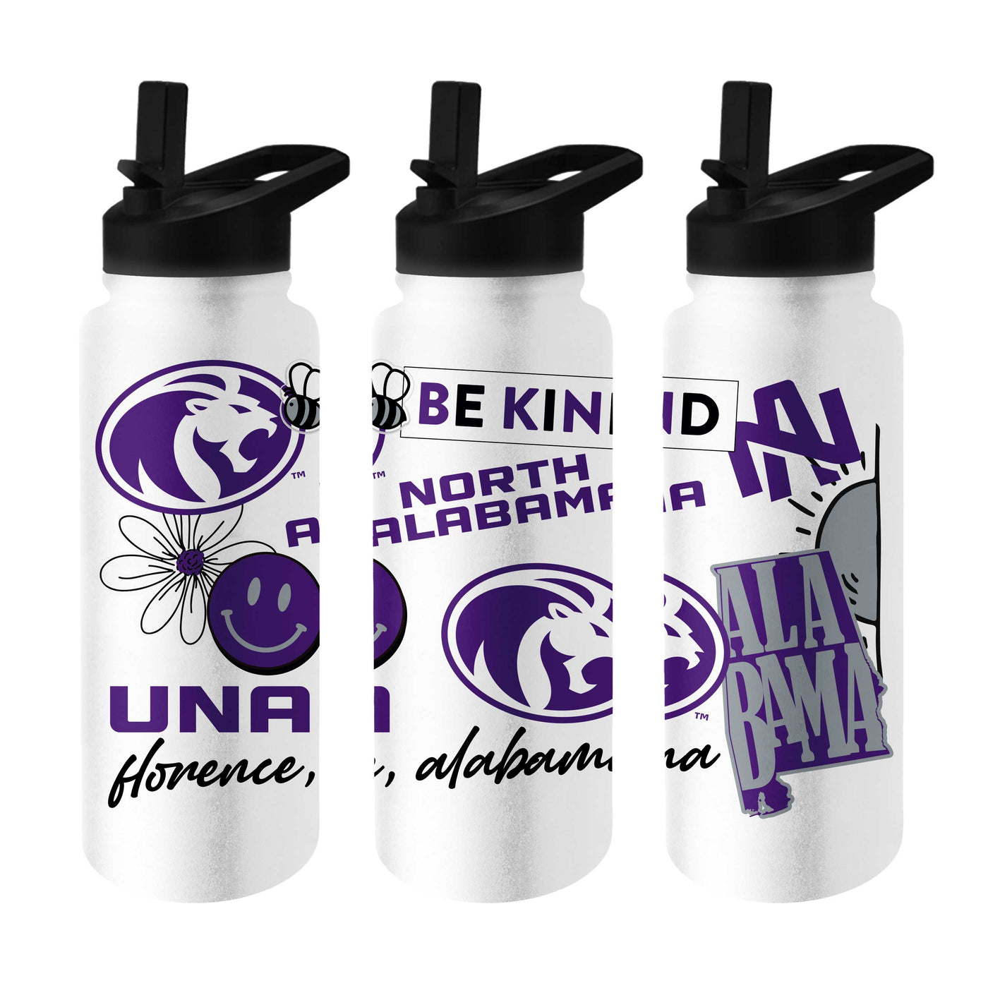 North Alabama 34oz Native Quencher Bottle - Logo Brands