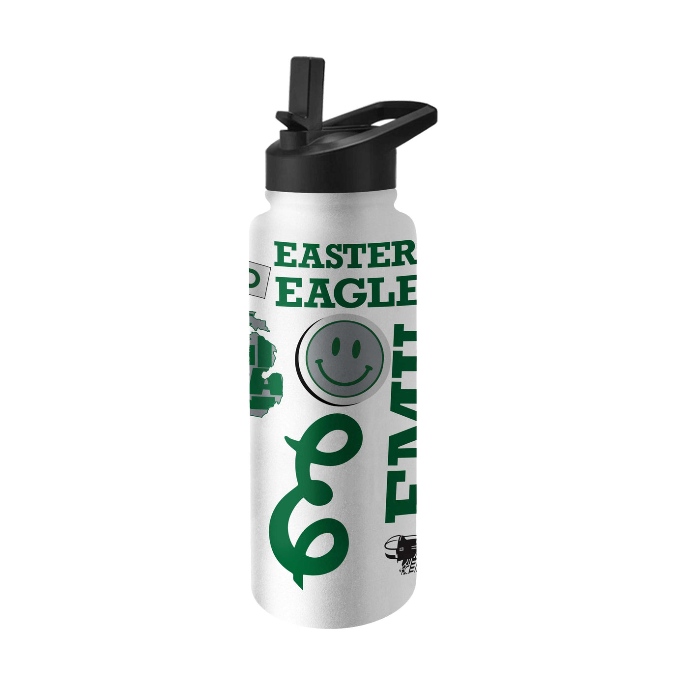 Eastern Michigan 34oz Native Quencher Bottle - Logo Brands