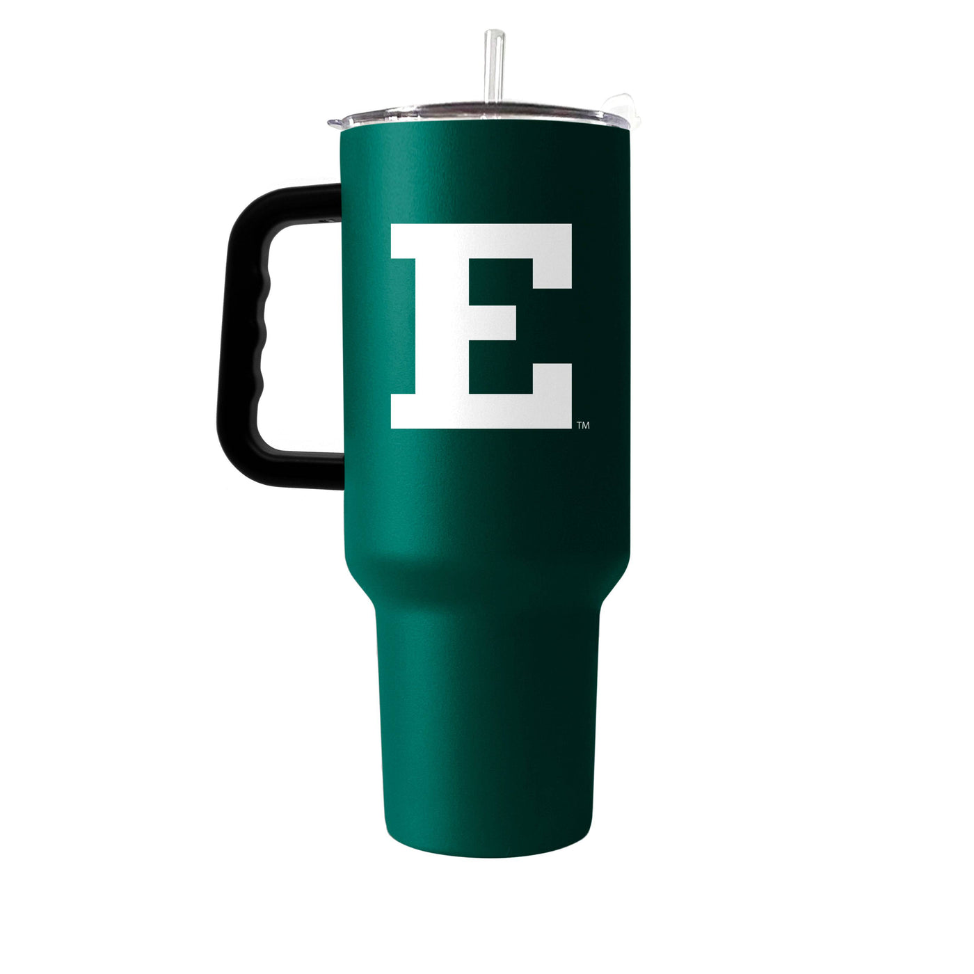 Eastern Michigan 40oz Flipside Powder Coat Tumbler - Logo Brands