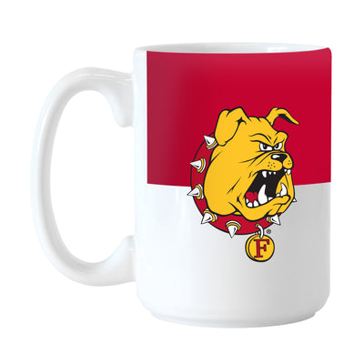 Ferris State 15oz Colorblock Sublimated Mug - Logo Brands