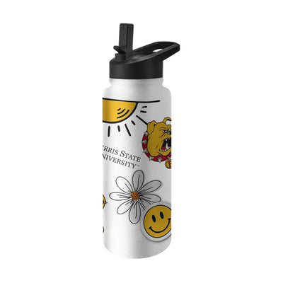 Ferris State 34oz Native Quencher Bottle - Logo Brands