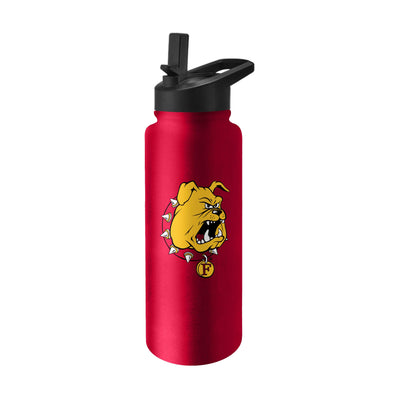 Ferris State 34oz Logo Quencher Bottle - Logo Brands