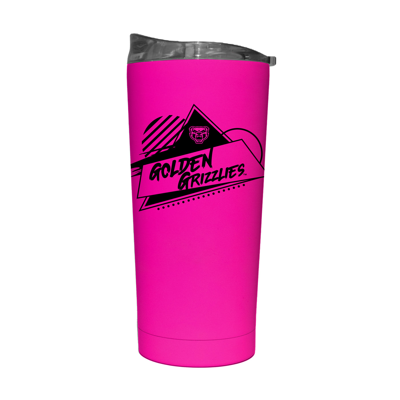 Oakland 20oz Electric Rad Soft Touch Tumbler - Logo Brands