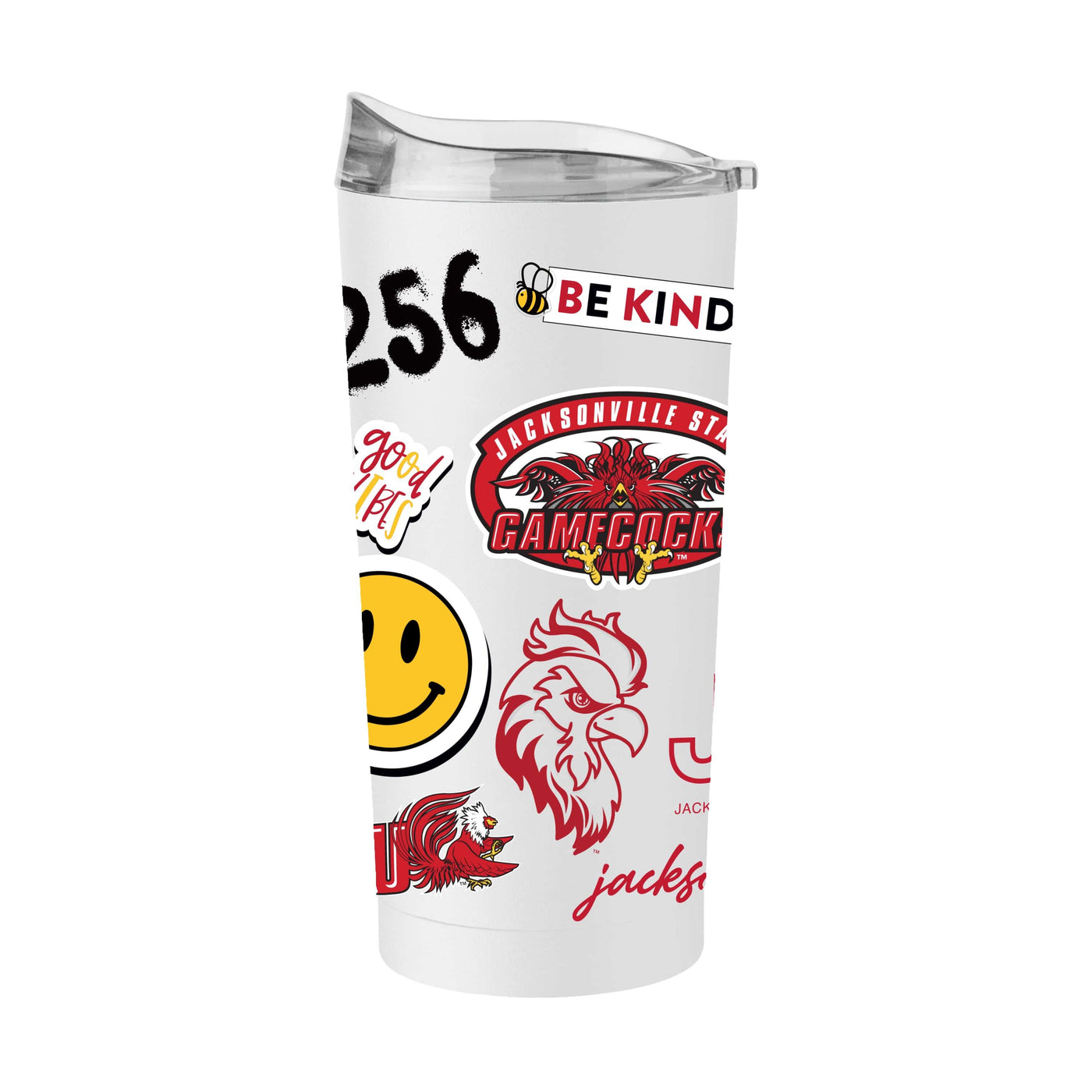 Jacksonville State 20oz Native Powder Coat Tumbler - Logo Brands