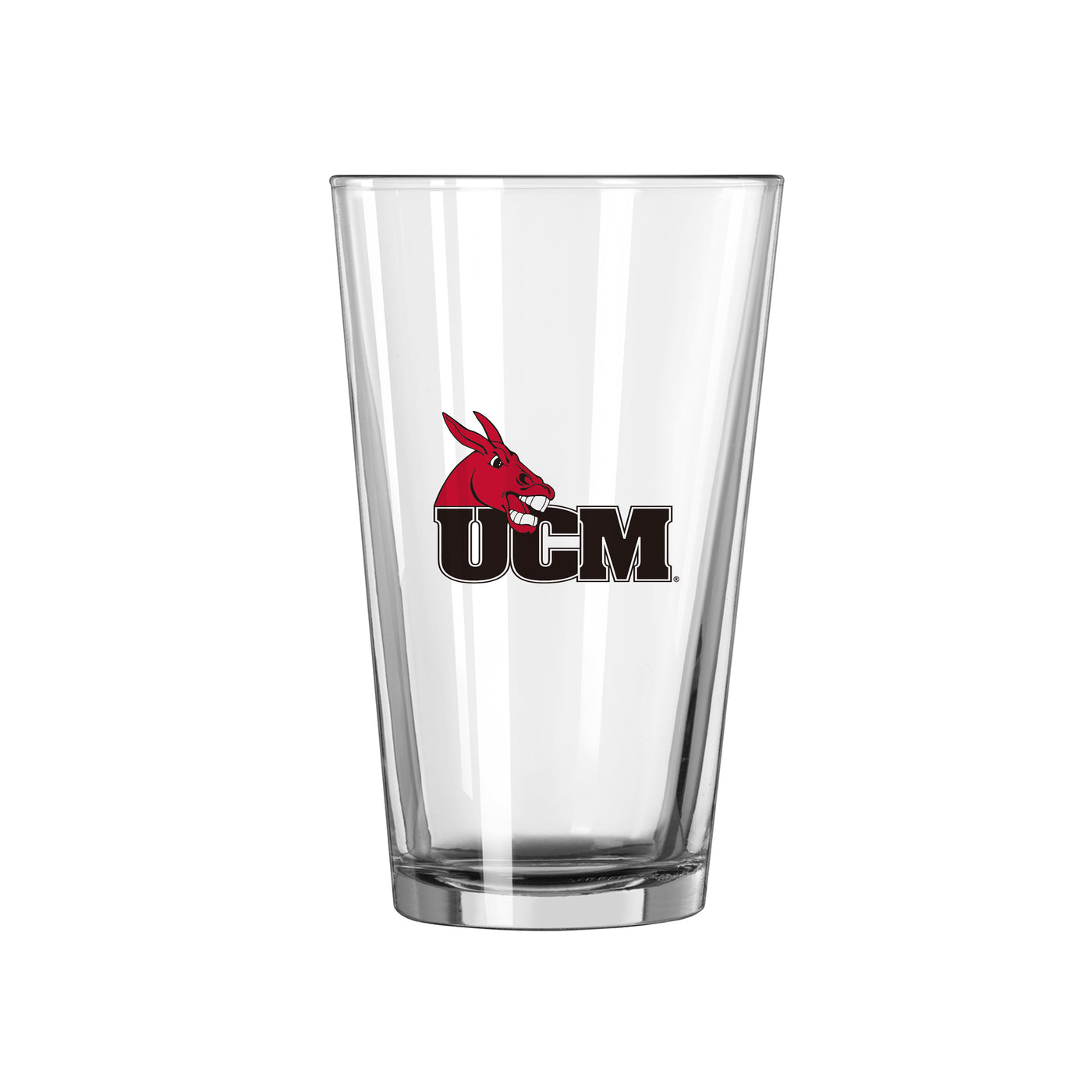 Central Missouri 16oz Logo Pint Glass - Logo Brands