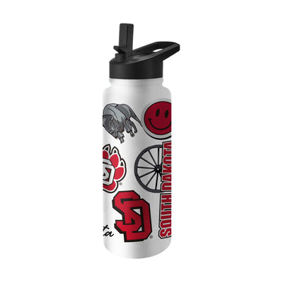 South Dakota 34oz Native Quencher Bottle - Logo Brands