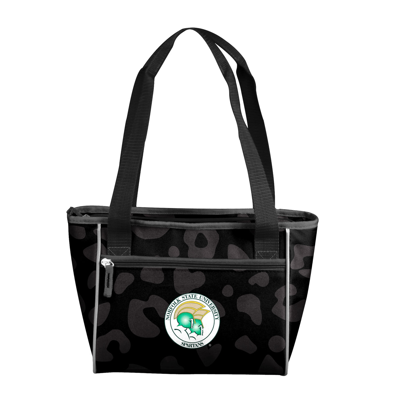 Norfolk State Leopard Print 16 Can Cooler Tote