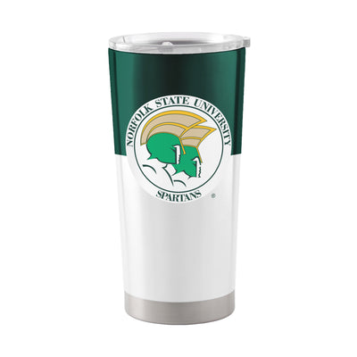 Norfolk State 20oz Colorblock Stainless Steel Tumbler - Logo Brands