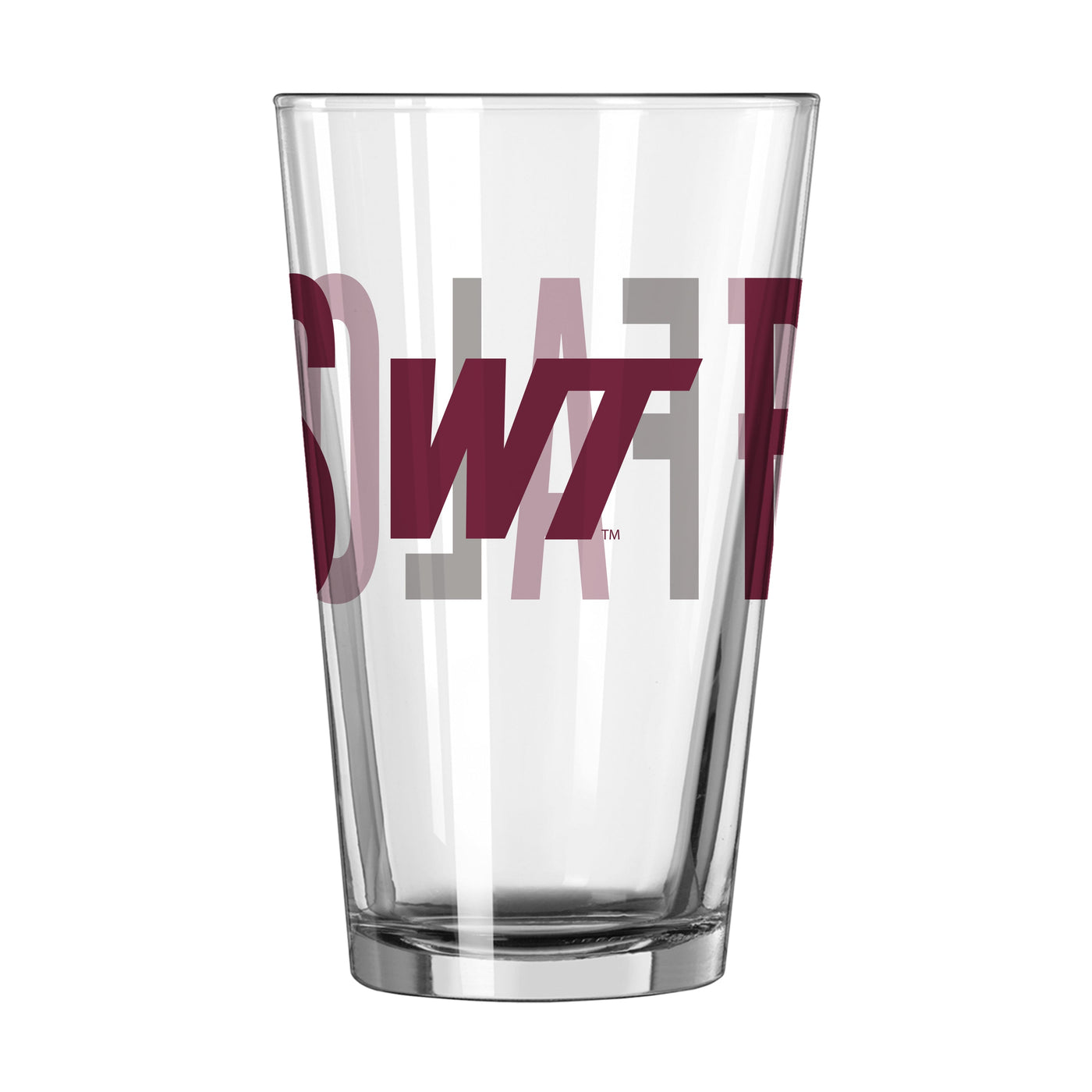 West Texas A&M 16oz Overtime Pint Glass - Logo Brands