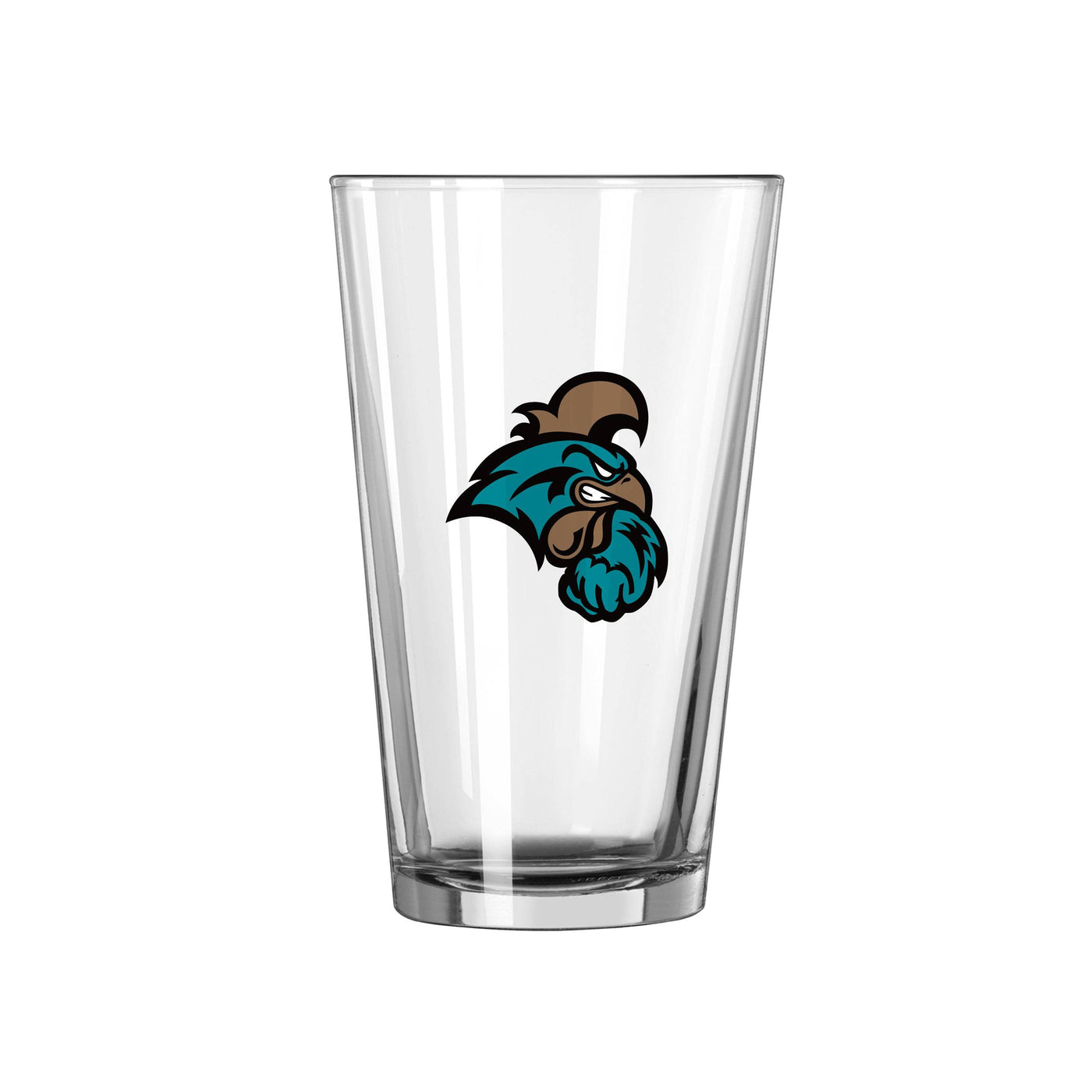 Coastal Carolina 16oz Logo Pint Glass - Logo Brands