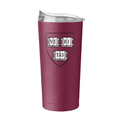 Harvard 20oz Flipside Powder Coat Tumbler - Logo Brands