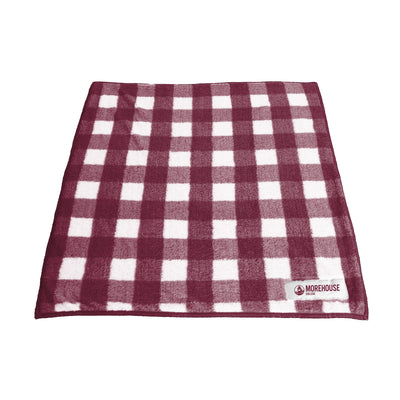 Morehouse College Buffalo Check Frosty Fleece - Logo Brands