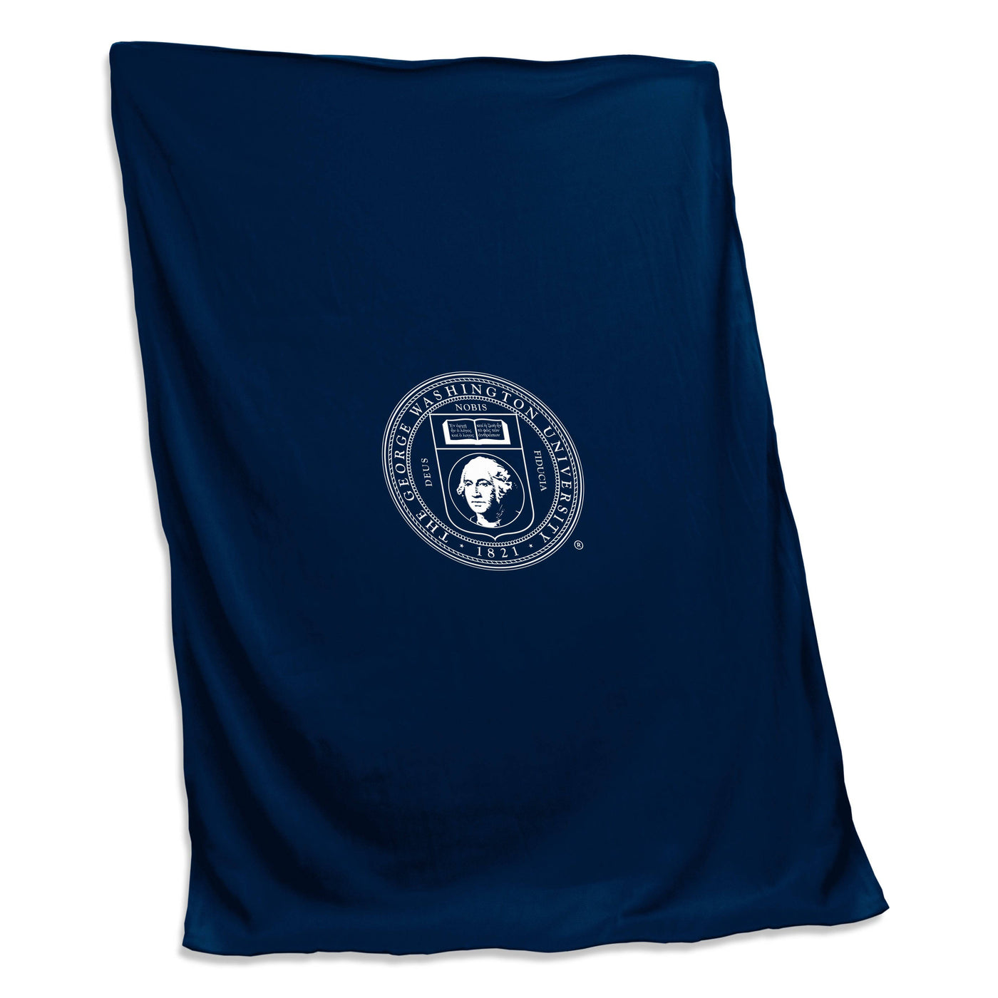 George Washington Screened Sweatshirt Blanket - Logo Brands