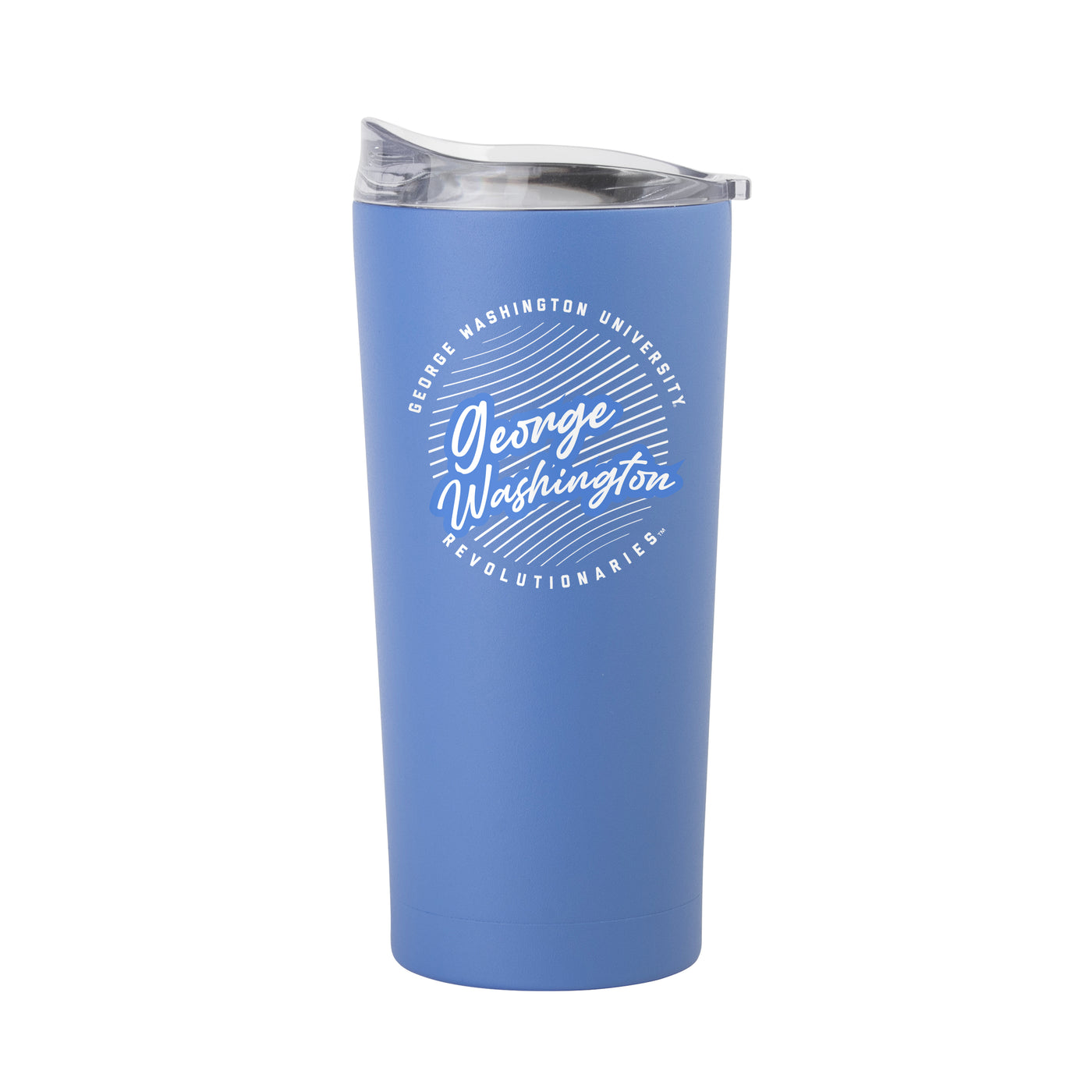 George Washington 20oz Retro Script Powder Coat Tumbler - Logo Brands