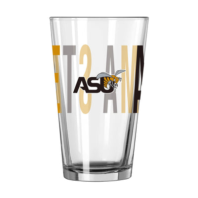 Alabama State 16oz Overtime Pint Glass - Logo Brands