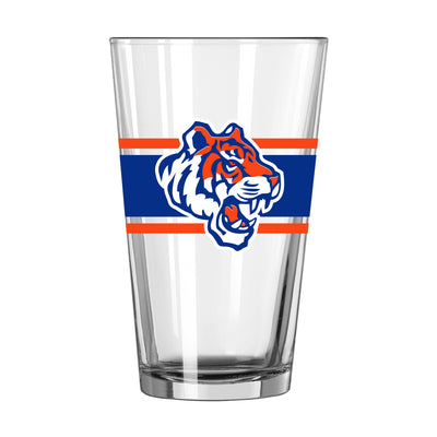 Savannah State 16oz Stripe Pint Glass - Logo Brands