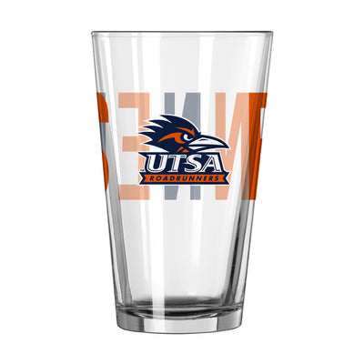 Texas - San Antonio 16oz Overtime Pint Glass - Logo Brands