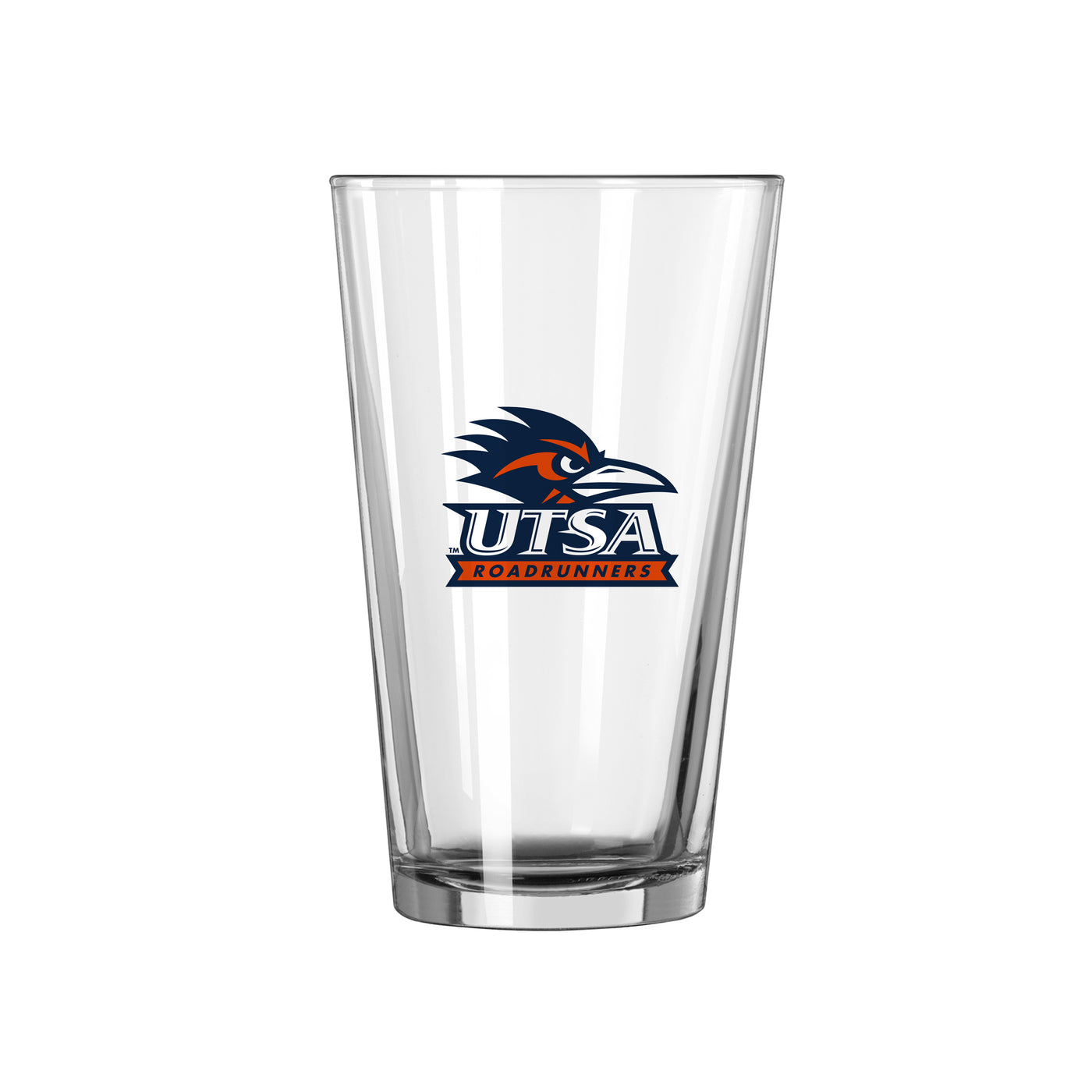 Texas-San Antonio 16oz Logo Pint Glass - Logo Brands