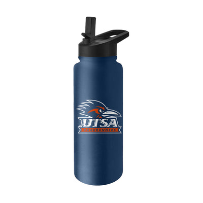 Texas San Antonio Logo 34 oz Quencher Stainless Bottle - Logo Brands