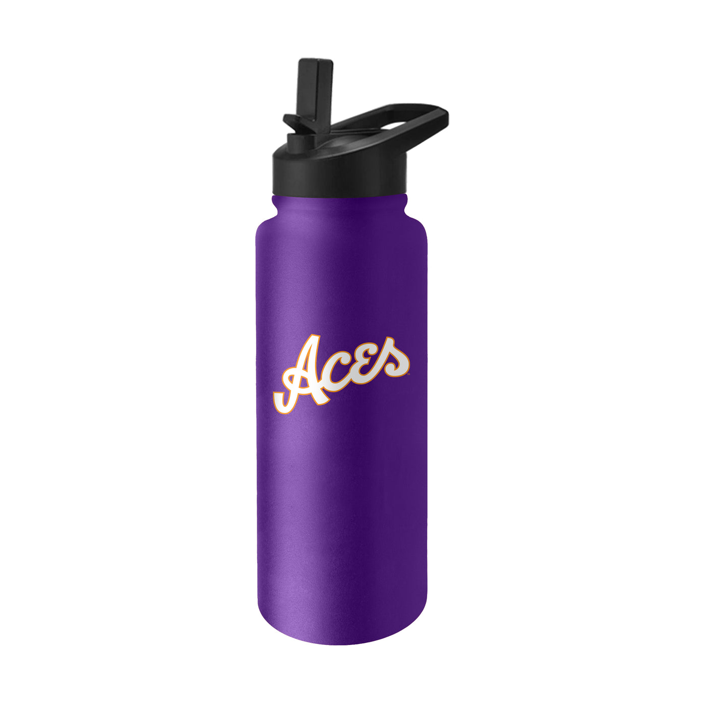 Evansville Logo 34 oz Quencher Stainless Bottle - Logo Brands