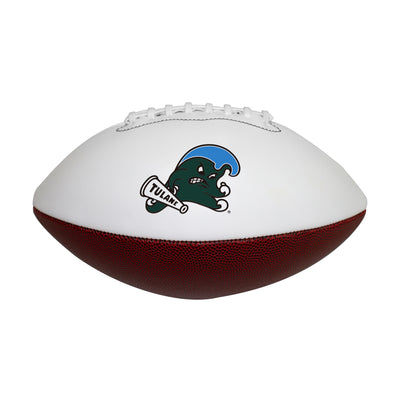 Tulane Official-Size Autograph Football - Logo Brands