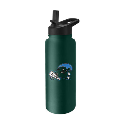 Tulane Quencher Logo Flip Top Water Bottle - Logo Brands