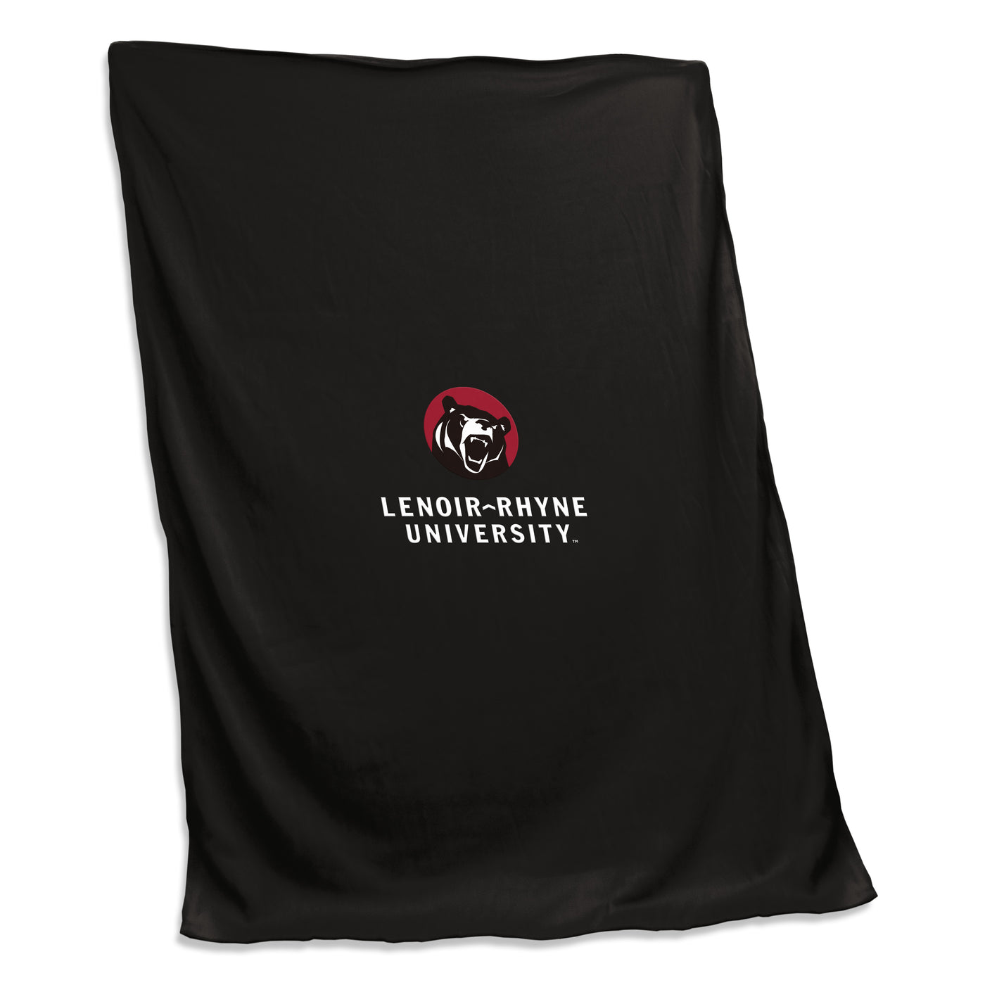 Lenoir Rhyne Screened Sweatshirt Blanket