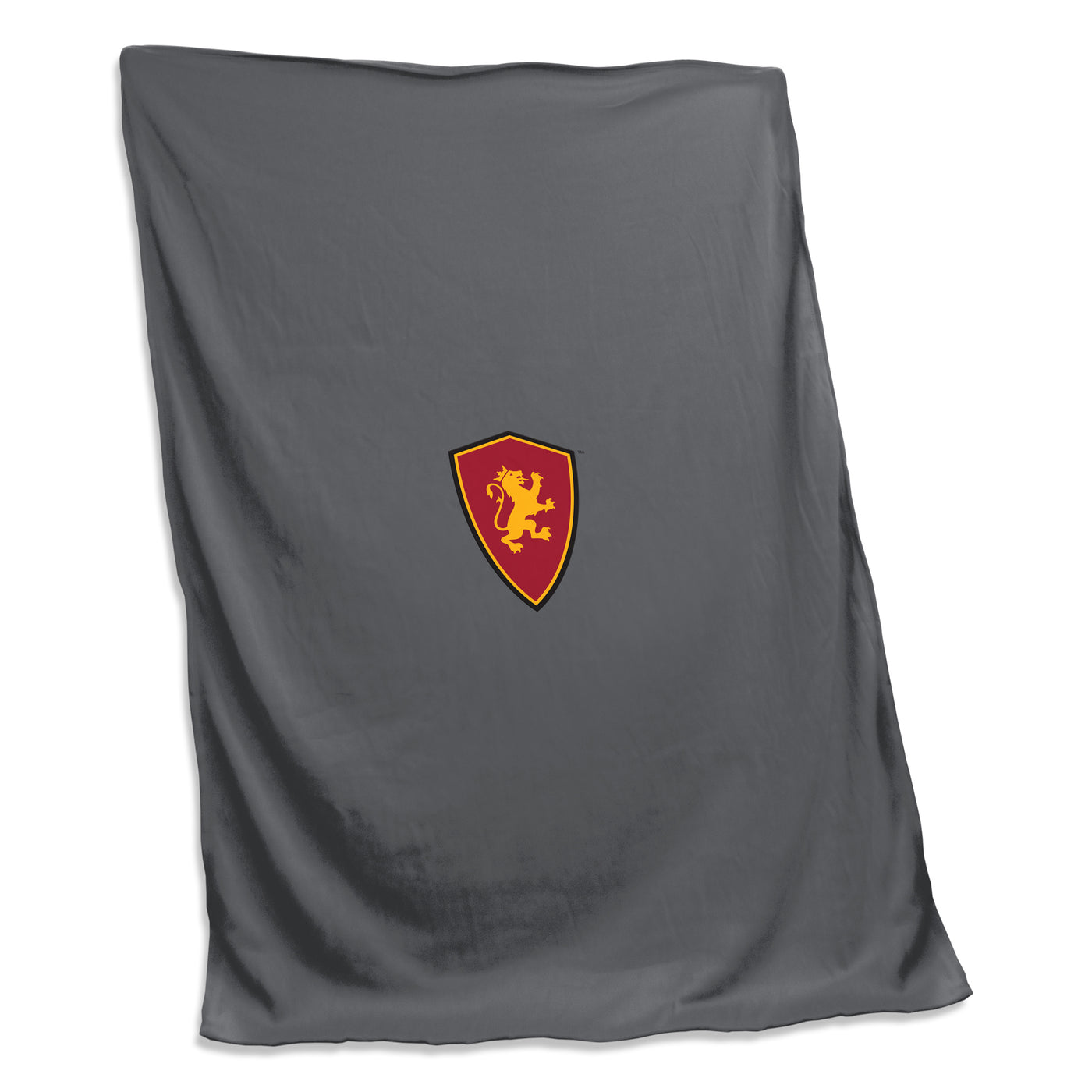 Flagler College Charcoal Screened Sweatshirt Blanket - Logo Brands