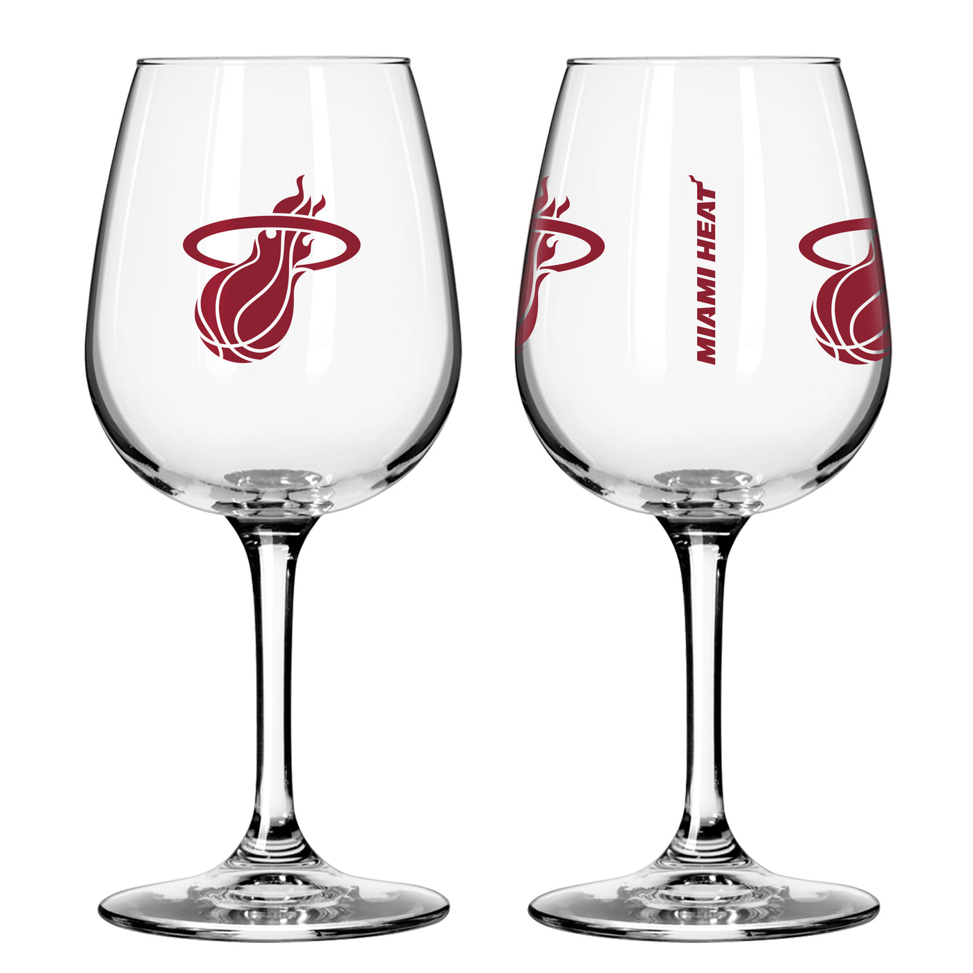 Miami Heat 12oz Gameday Stemmed Wine Glass