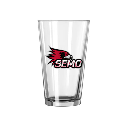 Southeast Missouri State 16oz Logo Pint Glass - Logo Brands