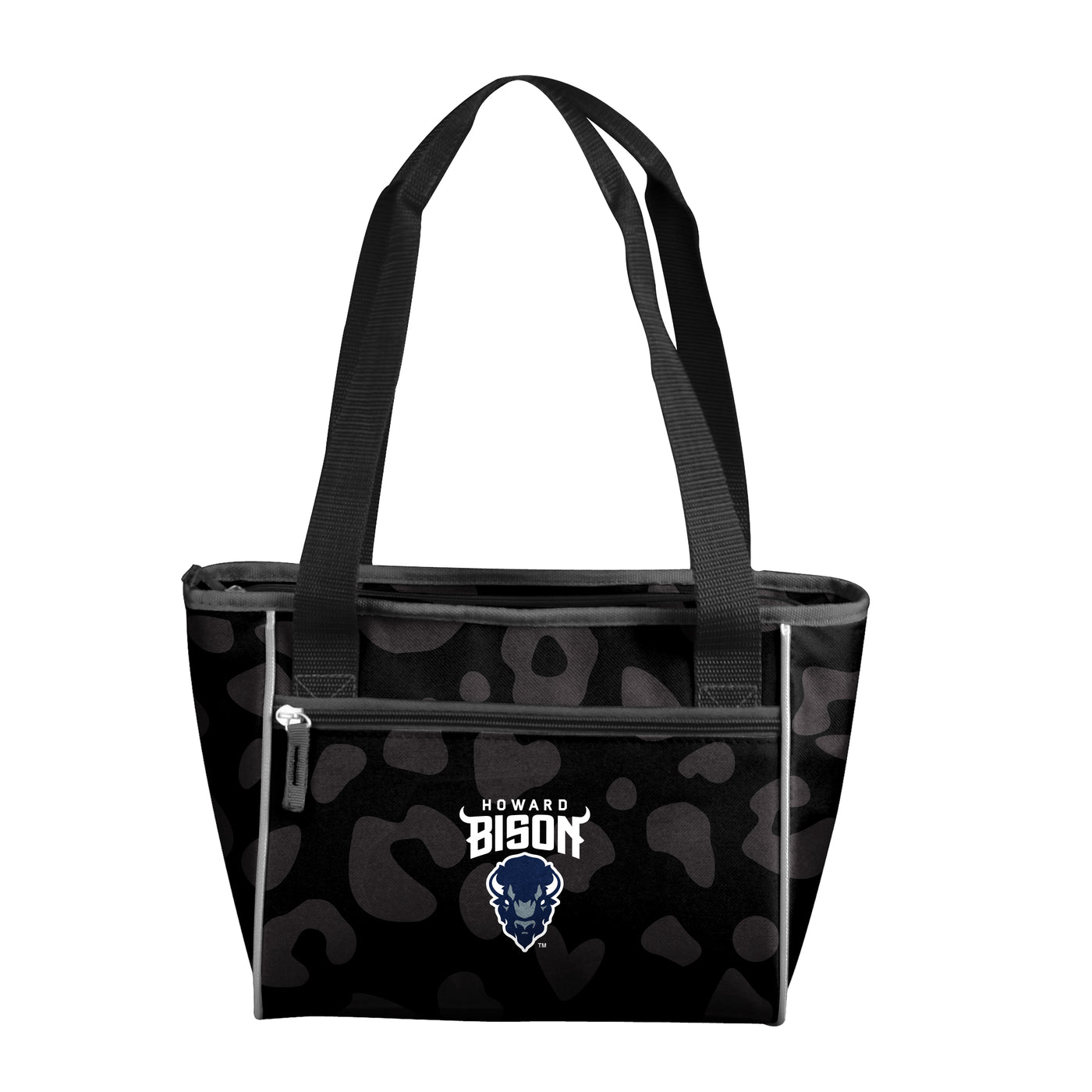 Howard University Leopard Print 16 Can Cooler Tote