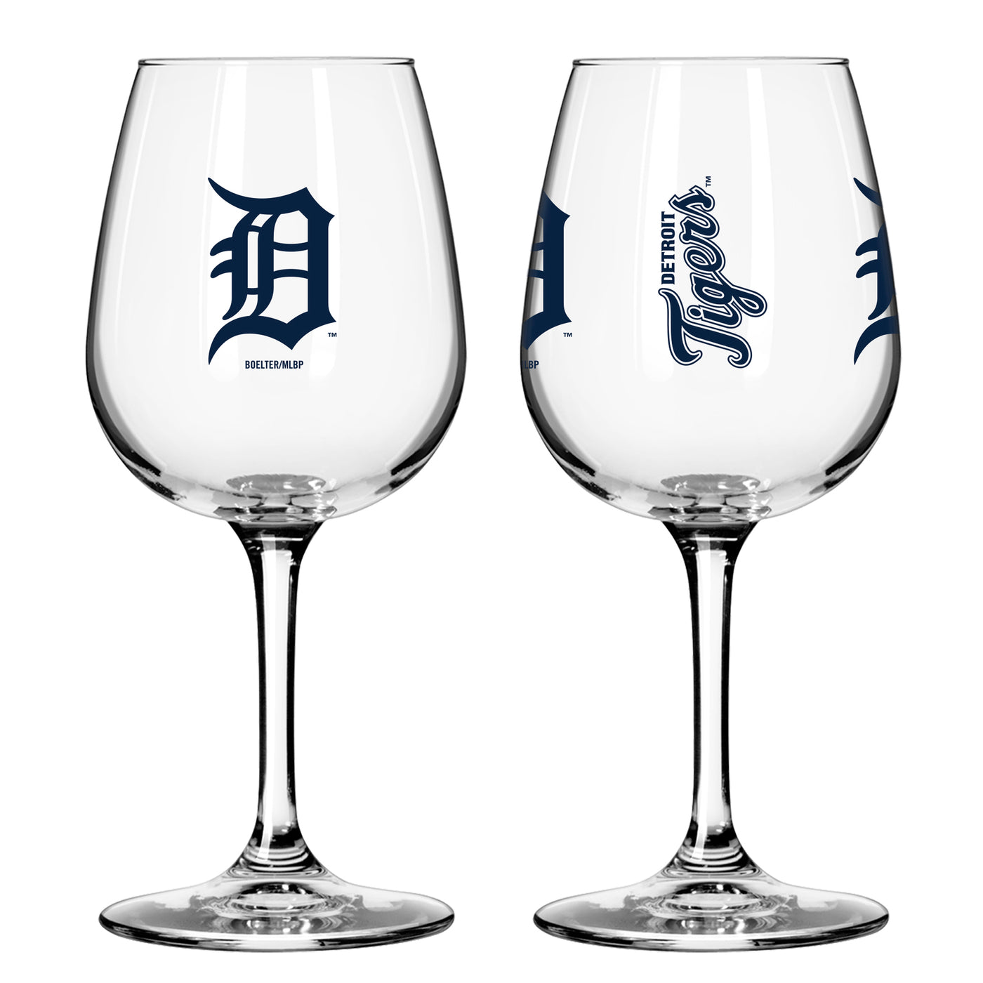 Detroit Tigers 12oz Gameday Stemmed Wine Glass