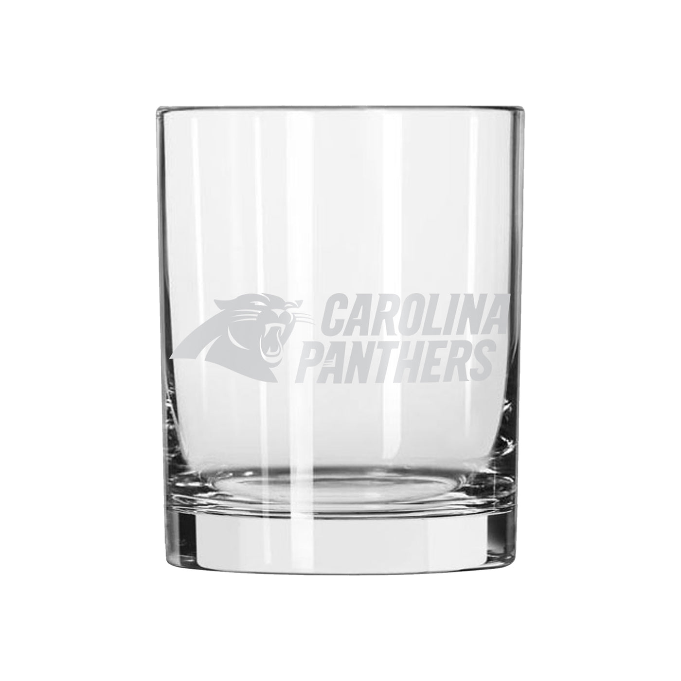 Carolina Panthers 14oz Frost Rocks Glass