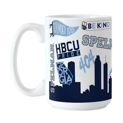 Spelman College 15oz Native Sublimated Mug - Logo Brands