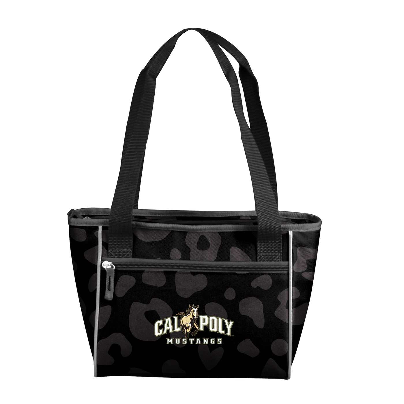 California Poly Leopard Print 16 Can Cooler Tote - Logo Brands