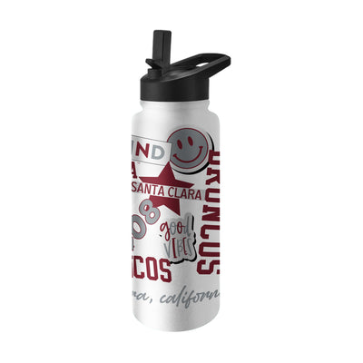 Santa Clara 34oz Native Quencher Bottle - Logo Brands