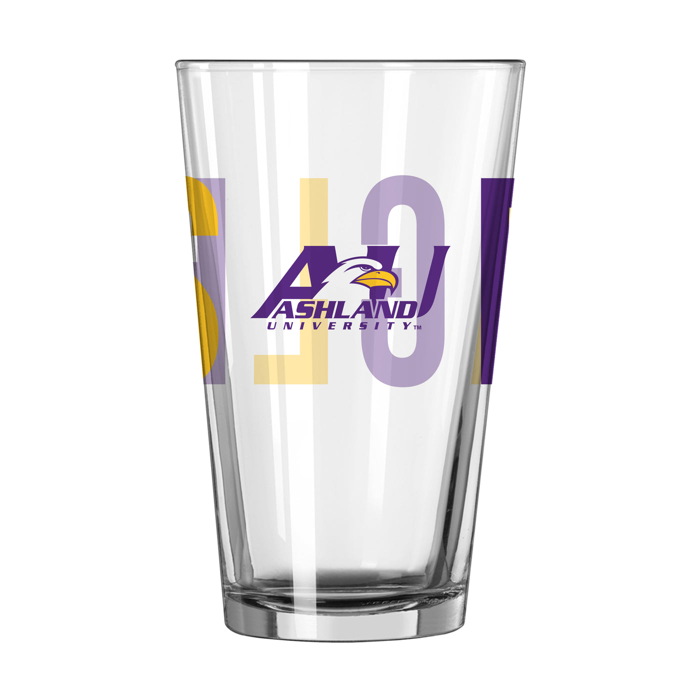 Ashland University 16oz Overtime Pint Glass - Logo Brands