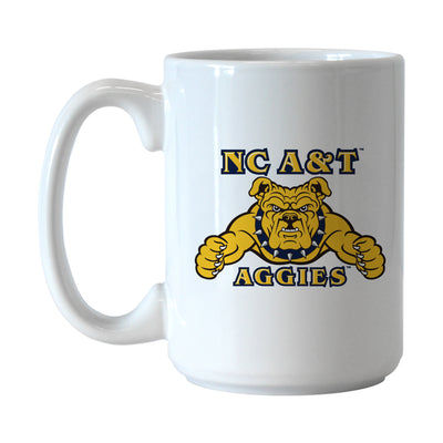 North Carolina A&T 15oz Logo Sublimated Mug - Logo Brands