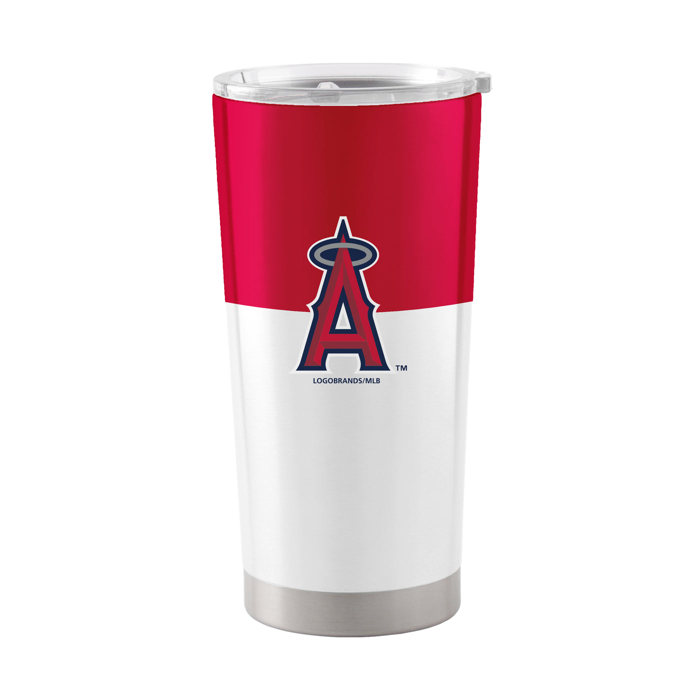 Los Angeles Angels 20oz Colorblock Stainless Steel Tumbler - Logo Brands