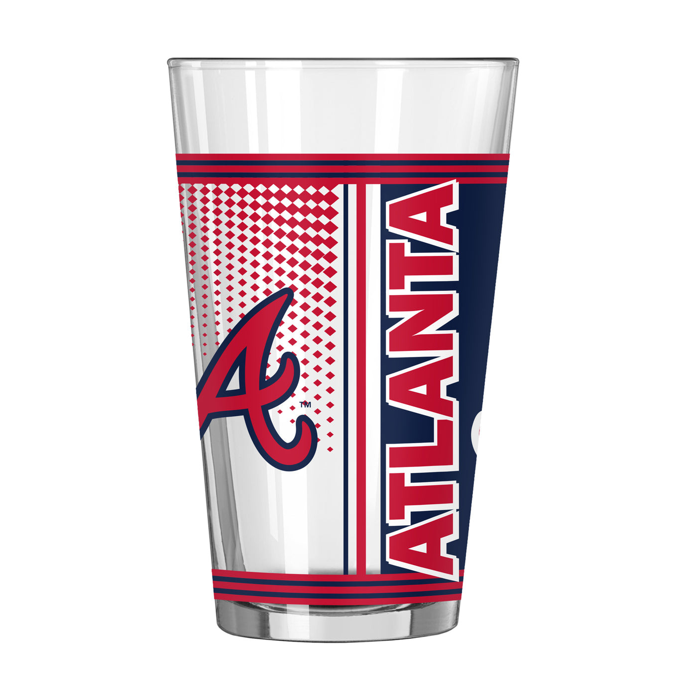 Atlanta Braves 16oz Hero Pint Glass