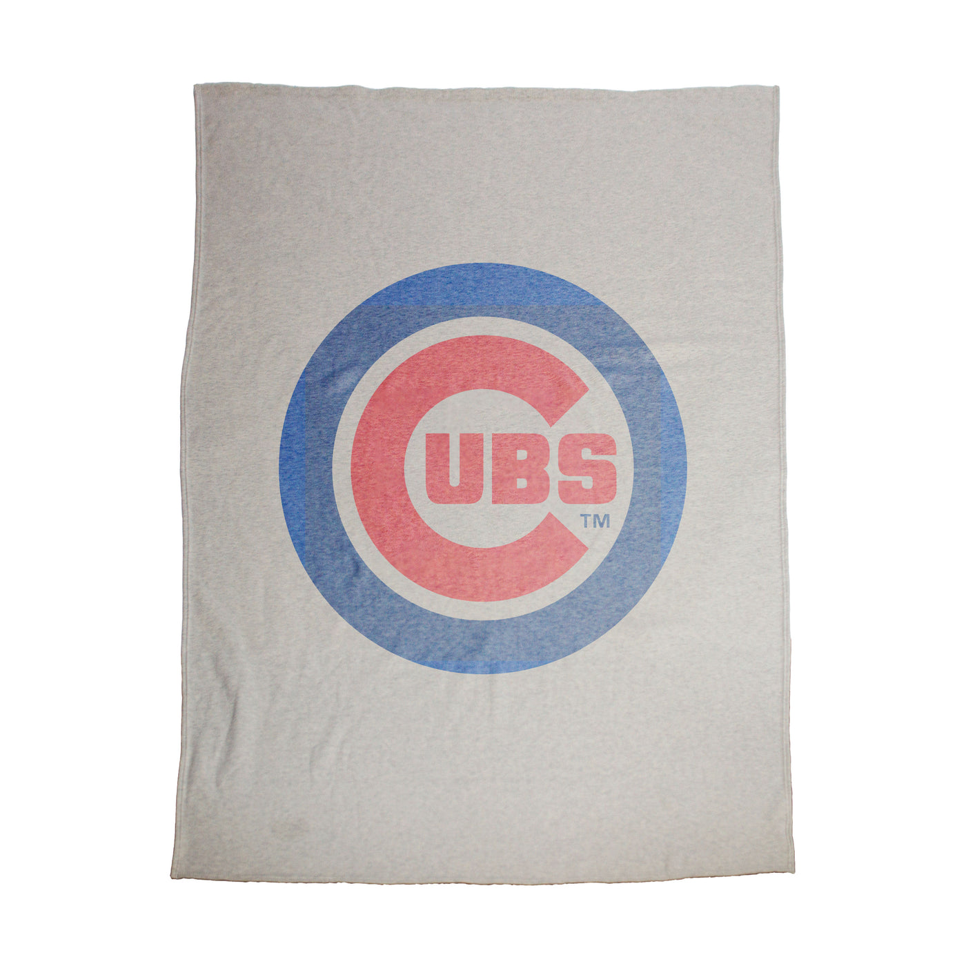 Chicago Cubs Oversized Logo Sublimated Sweatshirt Blanket